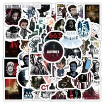 Adesivos de vinil impermeável Alans Wakes, anime, 50 unidades/lote