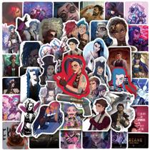 Adesivos de vinil impermeável Arcanes Anime 50 unidades/lote D 5-7 cm Adesivos de vinil impermeável Arcanes Anime 50 unidades/lote D 5-7 cm