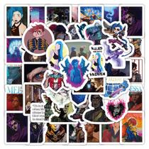 Adesivos de vinil impermeável Arcanes Anime 50 unidades/lote D 5-7 cm