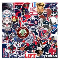 Adesivos de vinil impermeável Houston Texans Anime 50 unidades/lote Adesivos de vinil impermeável Houston Texans Anime 50 unidades/lote