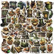 Adesivos de vinil impermeável Jungle Magic Market 50 unidades/lote