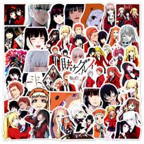 Adesivos de vinil impermeável Kakeguruis Anime 50 unidades/lote 5-7 cm Adesivos de vinil impermeável Kakeguruis Anime 50 unidades/lote 5-7 cm