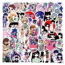 Adesivos de vinil impermeável Omoris Anime 60 unidades de 5-7 cm