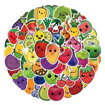 Adesivos de vinil impermeável para frutas e vegetais 120 unidades