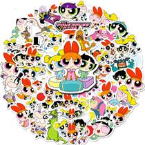 Adesivos de vinil impermeável Powerpuff Girls Anime (50 unidades) Adesivos de vinil impermeável Powerpuff Girls Anime (50 unidades)