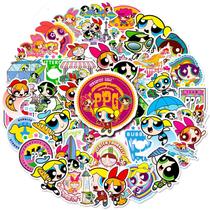 Adesivos de vinil impermeável Powerpuff Girls Anime (50 unidades) Adesivos de vinil impermeável Powerpuff Girls Anime (50 unidades)