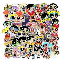 Adesivos de vinil impermeável Powerpuff Girls Anime (50 unidades) Adesivos de vinil impermeável Powerpuff Girls Anime (50 unidades)
