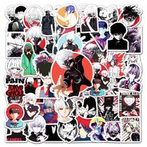 Adesivos de vinil impermeável Tokyo Ghouls, anime, 51 unidades