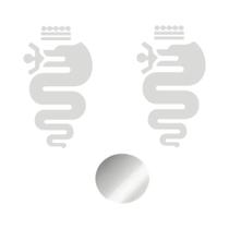 Adesivos De Vinil Para Carro Alfa Romeo, 2 Peças, Giulietta Mito Stelvio Giulia 159 147 156, Adesivos De Vinil Para Carro Alfa Romeo, 2 Peças, Giulietta Mito Stelvio Giulia 159 147 156,