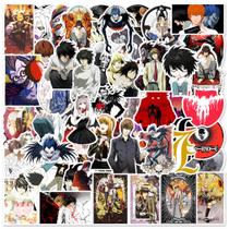 Adesivos Death Note Anime, pacote de 50 unidades, 4-8 cm
