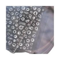 Adesivos Decorativos Para Unhas Em Forma De Bolha De Gato Brilhante 5D Shell Light DIY Decorações De