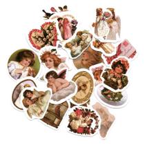 Adesivos Decorativos Scrapbook Sticker Planner 46 Angelical