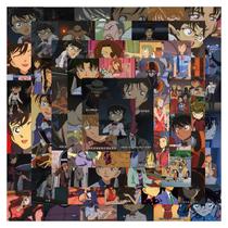 Adesivos Detectives Conans Anime 60 peças de PVC impermeável Adesivos Detectives Conans Anime 60 peças de PVC impermeável