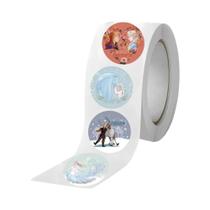 Adesivos Disney Cars Frozen Mickey Mouse 500pcs Rolo Lilo E Stitch Etiqueta De Recompensa Para