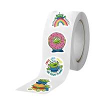 Adesivos Disney Cars Frozen Mickey Mouse 500pcs Rolo Lilo E Stitch Etiqueta De Recompensa Para