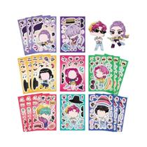 Adesivos Divertidos De Quebra-Cabeça Kpop Demon Hunters, Jogo DIY De Quebra-Cabeça, 8 a 16 Folhas,