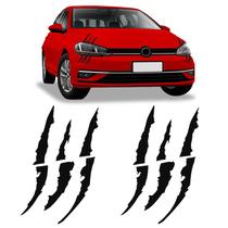 Adesivos Do Farol Garra Arranhão Carro Personalizado Preto