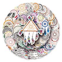 Adesivos Dream Catcher em vinil impermeável 50 unidades/lote