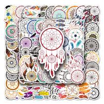 Adesivos Dreamcatcher 50 peças de vinil impermeável para adultos