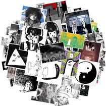 Adesivos DUANWUPINS Oyasumi Punpun Goodnight Waterproof (50 unidades)