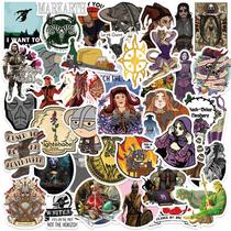 Adesivos Elders Scrolls, vinil impermeável, anime, 50 unidades/lote Adesivos Elders Scrolls, vinil impermeável, anime, 50 unidades/lote