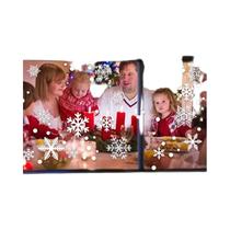 Adesivos Eletrostáticos De Natal Com Flocos De Neve, Renas E Papai Noel Para Decoração De Janelas E