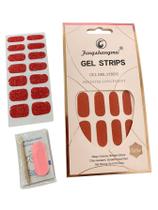 Adesivos Em Gel Para Unhas Gel Strips Endurece Com Luz Uv - Fengshangmei