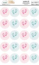 Adesivos em Vinil Chá Revelação Bebê Decoucria Adesivos em Vinil Chá Revelação Bebê Decoucria