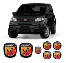 Adesivos Emblemas Abarth Novo Uno Adesivos Emblemas Abarth Novo Uno