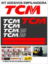 Adesivos Empilhadeira TCM 25