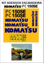 Adesivos Escavadeira Komatsu PC150SE