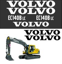 Adesivos Escavadeira Volvo EC140BLC