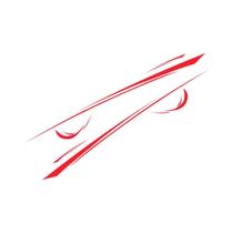 Adesivos Esportivos De Vinil Listrados Para Carro 6 Tamanhos Para Peugeot Boxer Citroen Jumper Fiat