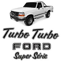 Adesivos F-1000 1993 1994 1995 Ford Turbo Super Série Preto Adesivos F-1000 1993 1994 1995 Ford Turbo Super Série Preto