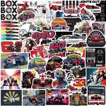 Adesivos F1 Formulas One Waterproof Vinyl Anime (50 unidades)