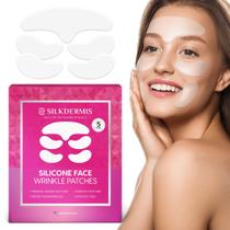 Adesivos Faciais de Silicone Reutilizáveis SILKDERMIS - 5 Unidades para Área dos Olhos
