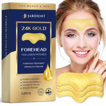 Adesivos faciais Jardient Collagen Forehead Wrinkle, 12 pacotes