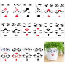 Adesivos faciais para artesanato BTPIEL Suprimentos para festas de Halloween