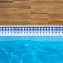 Adesivos Faixa Borda Piscina Quadrado 100x15cm fx019 18und