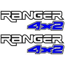 Adesivos Faixa Caçamba Ford Ranger 4x2 Adesivos Faixa Caçamba Ford Ranger 4x2