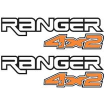 Adesivos Faixa Caçamba Ford Ranger 4x2