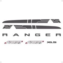 Adesivos Faixa Compatível C/ Ranger Cabine Simples 2014/2016