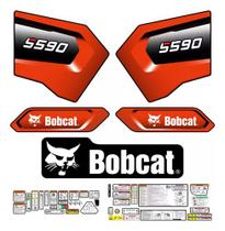 Adesivos Faixa Mini Carregadeira Bobcat S590 2020 Etiquetas