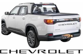 Adesivos Faixa Traseira Chevrolet Montana 2022/2023 Preto