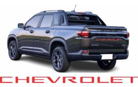 Adesivos Faixa Traseira Chevrolet Montana 2022/2023 Vermelho Adesivos Faixa Traseira Chevrolet Montana 2022/2023 Vermelho