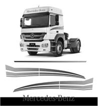 Adesivos Faixas Caminhão Mercedes-benz Axor Kit Adesivos Faixas Caminhão Mercedes-benz Axor Kit