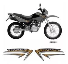 Adesivos Faixas Laterais Honda Nxr Bros 125 2013/2017 Kit 08