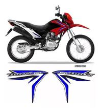 Adesivos Faixas Laterais Honda Nxr Bros 150 2013/2014 Kit 02 Adesivos Faixas Laterais Honda Nxr Bros 150 2013/2014 Kit 02