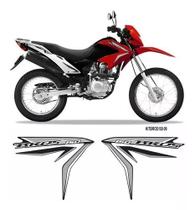 Adesivos Faixas Laterais Honda Nxr Bros 150 2013/2014 Kit 09