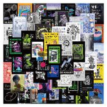 Adesivos Fantasy Acid Posters em vinil impermeável 60 unidades/lote